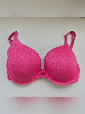 Victoria's Secret - Padded Perfect Coverage T-Shirt Bra in Pink, 34DD